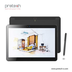 Pretech Giáo Dục 10.1 inch máy tính bảng android 4 gam tablet NFC vân tay Con Quay Hồi Chuyển e-la bàn Stylus pen hỗ trợ tablet PC - Product Image 3