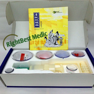 Traditionnelle chinoise KangZhu pompe à main vide ventouses Kit 6 copos thérapie <span class=keywords><strong>de</strong></span> <span class=keywords><strong>Massage</strong></span> du corps - Product Image 2