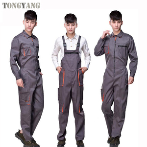 Tuta da lavoro TONGYANG tuta protettiva riparatore cinturino tute uniformi da lavoro taglie forti - Product Image 1