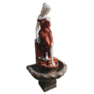 Marble Nude Lady Water Statues <strong>Fountain</strong> for Sale - Product Image 3