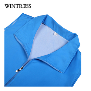 Gilet <span class=keywords><strong>Casual</strong></span> da Uomo in Rete con Cerniera e Tasche, Multicolore, in Poliestere - Product Image 3