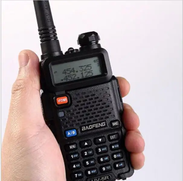 Baofeng UV-5R يتحملها ثنائي الموجات اتجاهين راديو FM VOX العرض المزدوج راديو الاتصالات 5W 128CH VHF/UHF