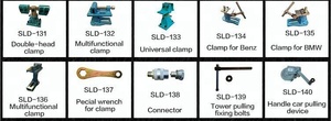 All Types of <strong>Clamps</strong> for <strong>Car</strong> Frame Machine Jack Auto Body Basic Correction Type <strong>Clamp</strong> - Product Image 4