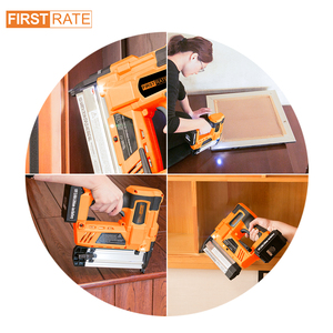 Batería de ion de litio de 18v, 2 en 1, pistola de clavos inalámbrica con Casde de madera - Product Image 6