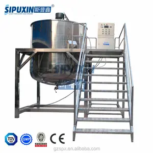 SIPUXIN prix de la machine de fabrication de savon liquide fabriqué en chine/mélangeur chinois chaudière émulsifiant de lécithine de soja - Product Image 1