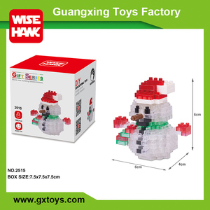 Đồ Chơi Giáo Dục Giáng Sinh Gồm <span class=keywords><strong>9</strong></span> Khối Xếp Hình Siêu Nhỏ Bằng Nhựa Bán Chạy Cho Năm 2022 - Product Image 5