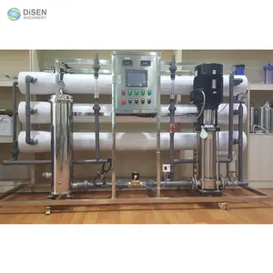 6 T/h de osmosis inversa ro comercial del sistema de agua potable