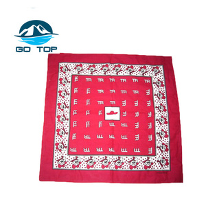 Personnalisé carré 100% coton carré <span class=keywords><strong>bandana</strong></span> usine bébé mouchoir - Product Image 4