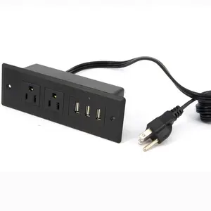 Hoge kwaliteit veiligheid surge protector europa stopcontact power strip voor kantoor