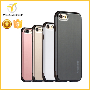 <span class=keywords><strong>Anti</strong></span> <span class=keywords><strong>chute</strong></span> définit mode galvanoplastie bouton PC + TPU téléphone cas pour Iphone 7 - Product Image 5