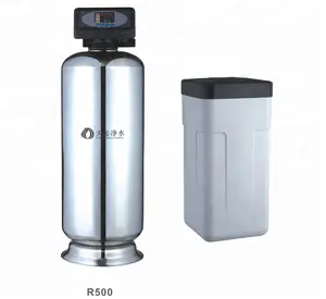 Purificador de agua central de acero inoxidable para toda la casa, máquina de filtro de agua R500 1,5 T