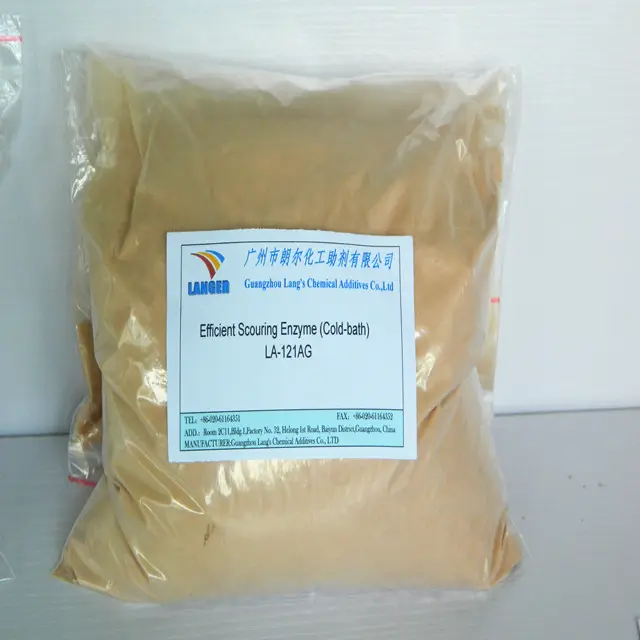 Phụ Kiện Chế Biến Giặt Dệt May Enzyme Đánh Bóng Sinh Học