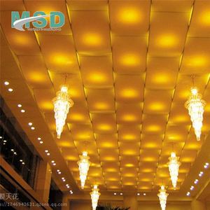 PVC película de estiramiento de techo Barrisol película aplicada en sala de baño para la decoración - Product Image 5