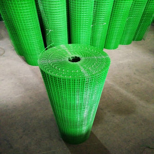 Jala Kawat Lasan Hijau Berlapis Plastik 1/2 Inci