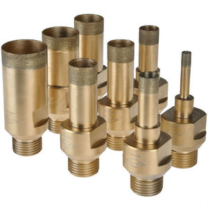 Mũi Khoan Chất Lượng Cao Cho Khoan Thủy Tinh Với Thân Bằng Đồng - Product Image 1