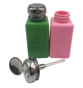 IPA Alcohol Dispenser Plastic Bottle with Needle Tip 50ML