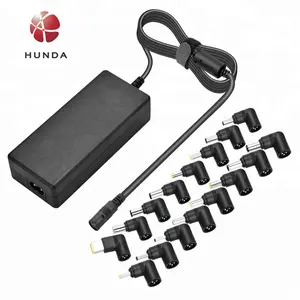 70W Multi Dicas Silm portátil Universal Carregador Portátil Notebook Adaptador AC Compatível para Notebook/Laptop