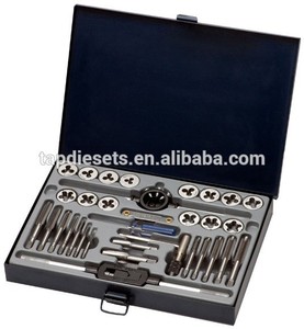 <span class=keywords><strong>33</strong></span> pcs combinación métricas unc y bsp tap y juego de troqueles - Product Image 1