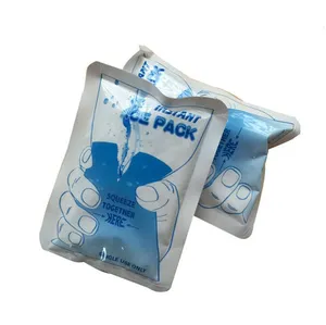 Wegwerp fast-cooling plastic Ice Pack Instant Koud Kompres therapie Pack voor gezicht voet schouder borst