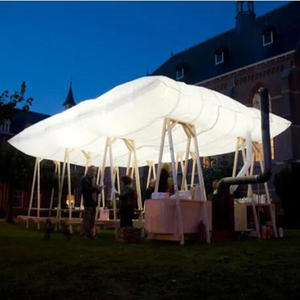 Quảng Cáo Trang Trí <span class=keywords><strong>Inflatable</strong></span> White <span class=keywords><strong>Cloud</strong></span> Roof Với Ánh Sáng - Product Image 1