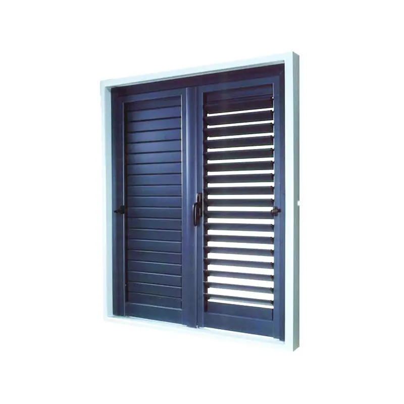 Puerta Tipo Louver Hệ Thống Precio Có Thể Điều Chỉnh Roman Nhôm Hồ Sơ Màn Trập Mù