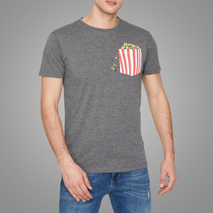 <span class=keywords><strong>Pas</strong></span> <span class=keywords><strong>cher</strong></span> Chine Gros <span class=keywords><strong>Vêtements</strong></span> Hommes 100% En Coton À Manches Courtes t-shirts Pour Hommes Slim Fit t-shirt Avec Poche À Rayures - Product Image 3