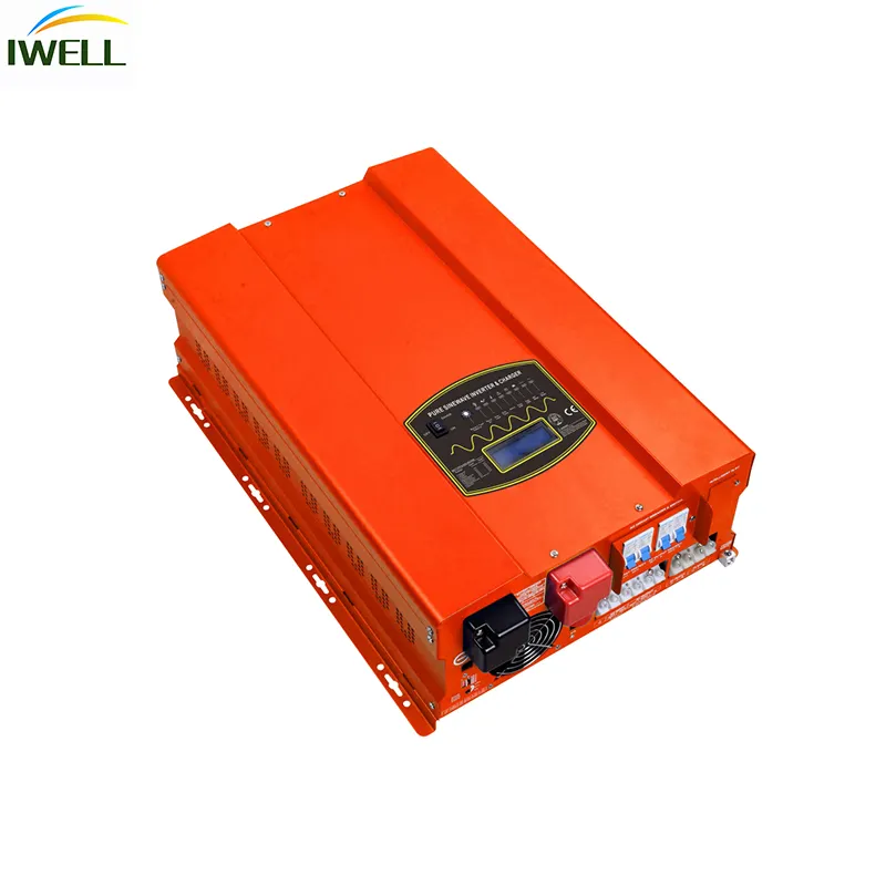 1kw ~ 12kw 순수 사인파 그리드 태양 광 인버터 MPPT 컨트롤러 충전기 및 원격 컨트롤러 인버터