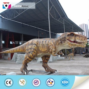 Dinosaurio <span class=keywords><strong>T</strong></span>-<span class=keywords><strong>rex</strong></span> Animatrónico de 8 Metros de Largo, Realista, en Movimiento, Tamaño Real, del Mundo de los Dinosaurios - Product Image 6