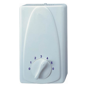 5 velocidad eléctrica montada en la pared interruptor de mando de control regulador para ventilador de techo - Product Image 1