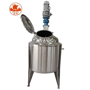 Fully Automatic Liquid Storage Tank Liquid Soap Making Mixing Machine For Liquid Soap