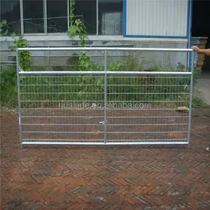 Hot dip galvanized farm gates / horse gate / livestock fence for sale