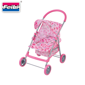 Vente directe du fabriquant Feili vendeur en gros de jouets en vogue <span class=keywords><strong>poussette</strong></span> poupée bébé Roues landau de poupée - Product Image 2
