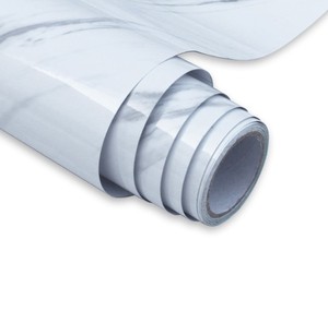 Gline hazır 60x200cm pembe yeşim kendinden yapışkanlı 3d mermer vinil duvar kağıdı - Product Image 2