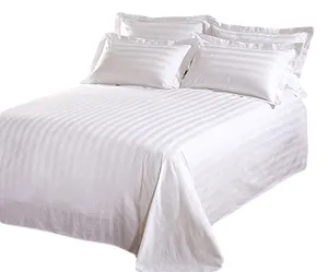 100% cotton hotel king size flat sheet bed sheets