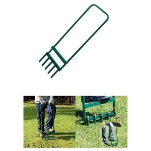 Garden Outdoor 5 Spikes Hollow Tine <strong>Lawn</strong> <strong>Aerator</strong>