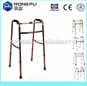 Free shipping aluminum folding baby walker for disable people - Product Image 1