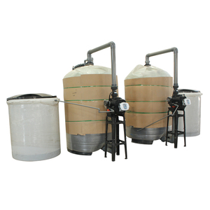 Suavizante de agua de tanque gemelo 30m/hr, <span class=keywords><strong>intercambio</strong></span> iónico, elimina la dureza para la formación de escala de Lima - Product Image 4