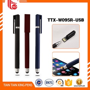 3 en 1 pluma de múltiples funciones, el artículo genuino stylus bolígrafo, usb regalos <span class=keywords><strong>para</strong></span> hombres - Product Image 3
