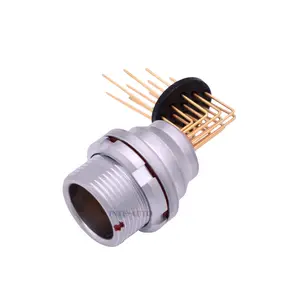 0K 1K 2K 3K Connector ZEG 2 to 30 pins pcb shield terminator terminal panel mount socket for batteries charge with elbow contact