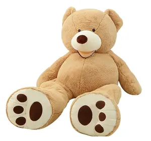 Оптовая продажа, плюшевый белый медведь большого размера 200 см, игрушка для девушки, подарок с видео