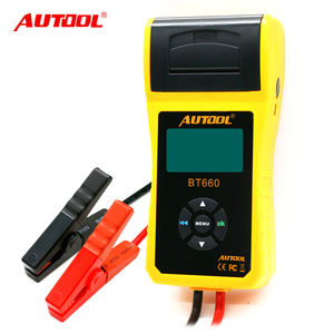 Envío Gratis 12 V/24 V con impresorabatería de coche analizador/BT-660 del coche 12 v comprobador de batería analizador - Product Image 3