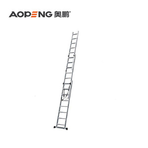 Escalera Telescópica de Aluminio Multifuncional de Excelente Estabilidad y Capacidad de Carga de 150 kg para Obras de Construcción - Product Image 2