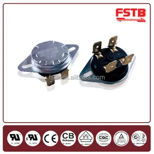 Temperature FSTB KSD306 Big Current 250V 16A Bimetal Switch Oil Heater Thermal Electric Frying Oil Heaters Oven Heater Pan Thermostat