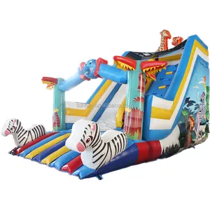 Commercial inflatable water slide clearance / inflatable bounce round water park slides with cheap price for sale for home