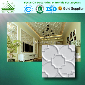 Plaques de plâtre 3d, matériau de construction vert ciment, panneaux muraux - Product Image 2