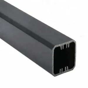 Customized Trunking Square Shaped PVC Pipe Plastic Tube For Display Table