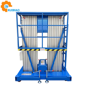 6 मीटर करने के लिए 12 मीटर दूरबीन एल्यूमीनियम मोबाइल एक आदमी लिफ्ट - Product Image 5