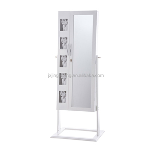 Floor Standing Jewelry Storage <strong>Cabinet</strong>, <strong>Jewellery</strong> <strong>Cabinet</strong> with Dressing <strong>Mirror</strong> - Product Image 3