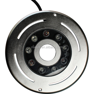 Fontaine LED étanche en acier inoxydable 316L IP68 Lumière de buse de piscine RVB <span class=keywords><strong>Jet</strong></span> d'eau blanc chaud pour paysage de pont sec - Product Image 3