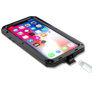 360 <span class=keywords><strong>Anti</strong></span> caída a prueba de nieve impermeable vida aluminio metal <span class=keywords><strong>funda</strong></span> de teléfono <span class=keywords><strong>celular</strong></span> <span class=keywords><strong>para</strong></span> iPhone XS XR 11 12 13 14 15 pro Max <span class=keywords><strong>funda</strong></span> a prueba de <span class=keywords><strong>agua</strong></span> - Product Image 4